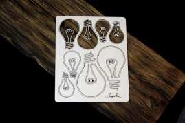 SnipArt - Industrial Factory  Bulbs set